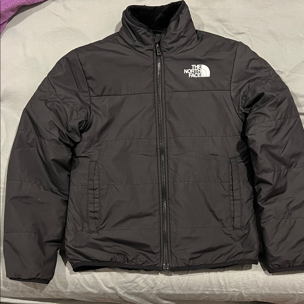 The North Face big kids size M(10)Black Jacket reversible